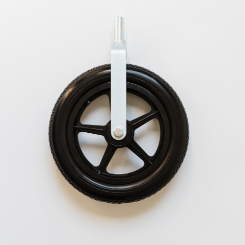 Standard Wheel and Rear Fork Assembly - Light Duty (12-inch)