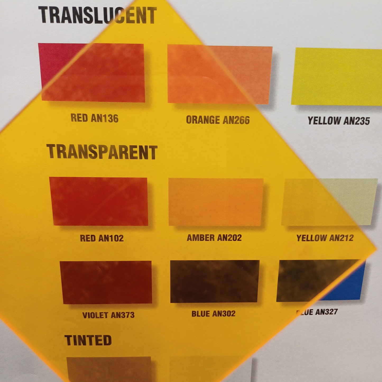 Acrylic Sheet | Tint