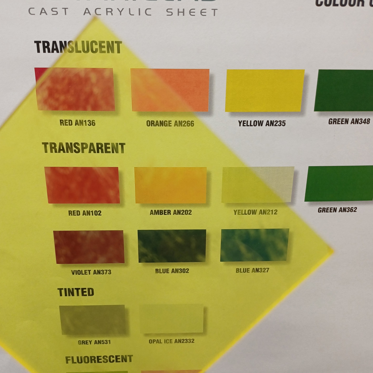 Acrylic Sheet | Tint